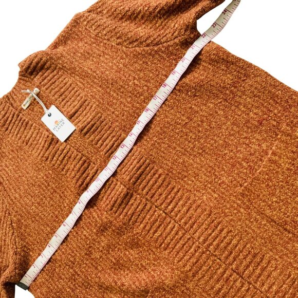 Marine Layer Ontario Cardigan Rust Brown size XL 2 pockets womens new - Picture 6 of 12